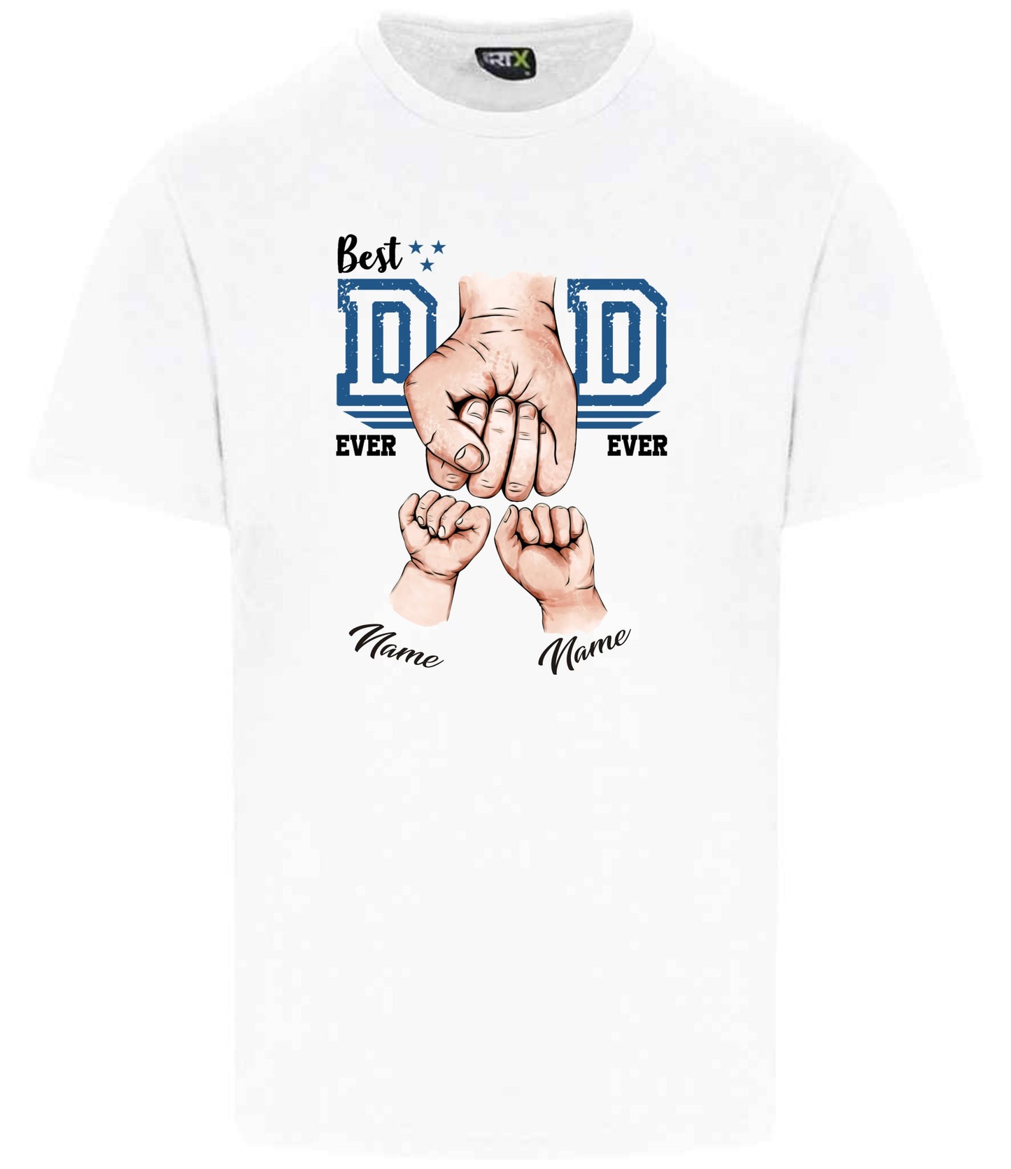 Best Dad - Two Children Tshirt