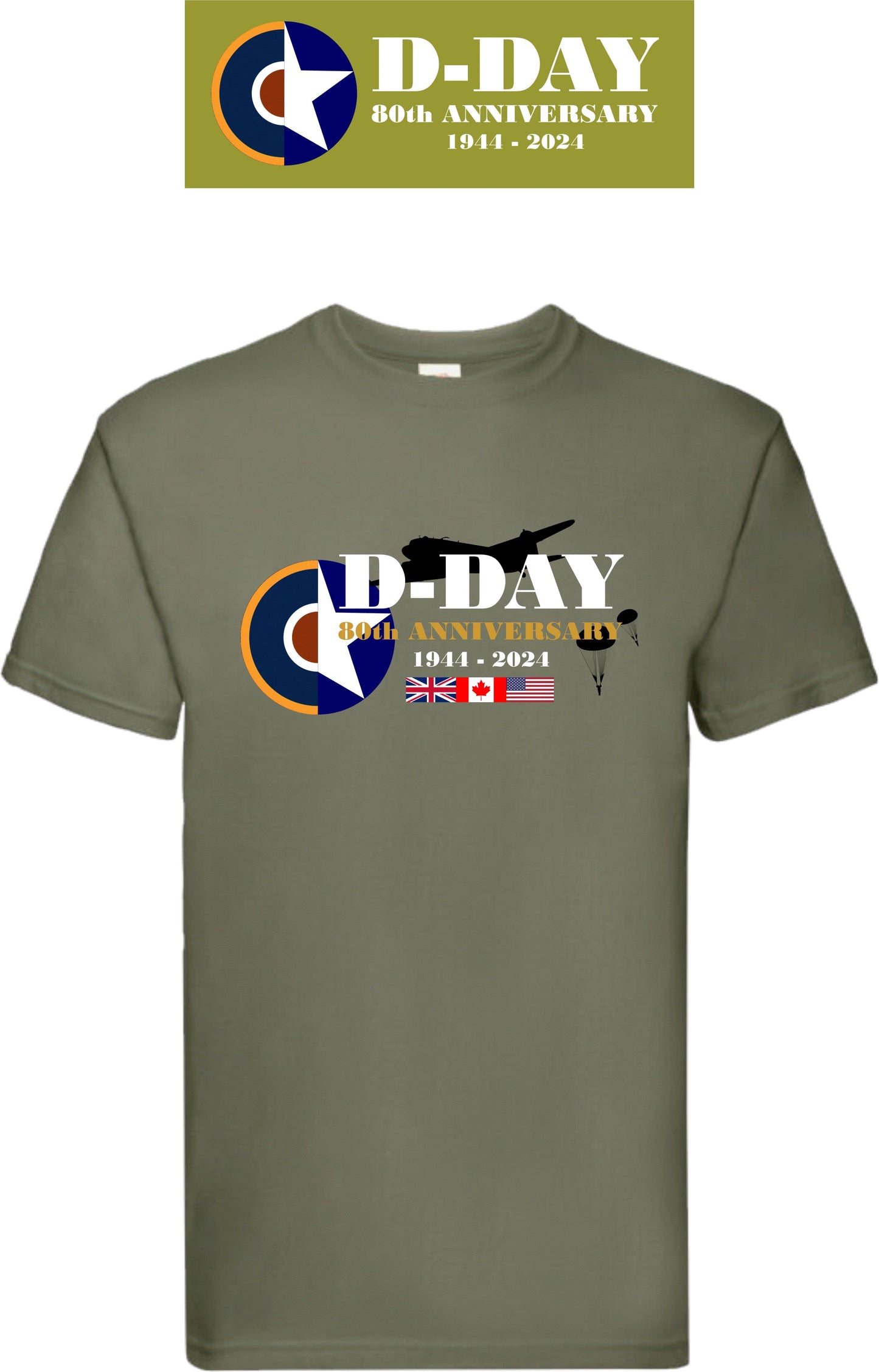 D-DAY 80TH ANNIVERSARY T-SHIRT KIDS