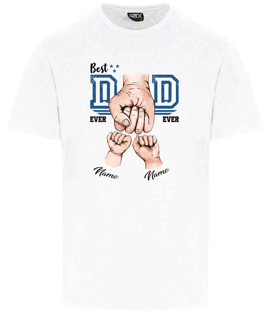 Best Dad - Two Children Tshirt
