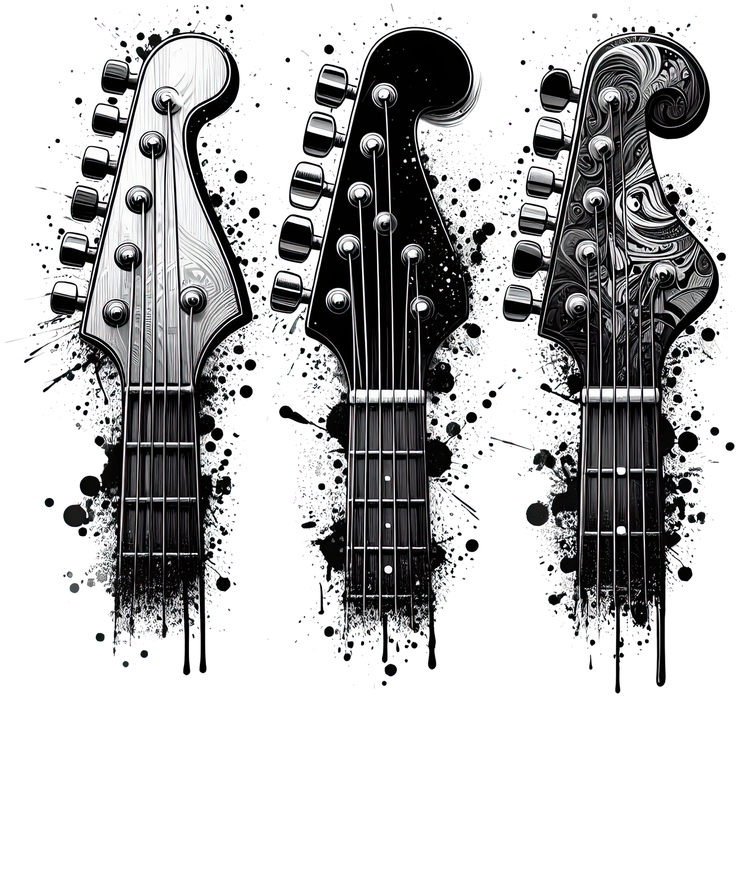 Guitar Neck Tee