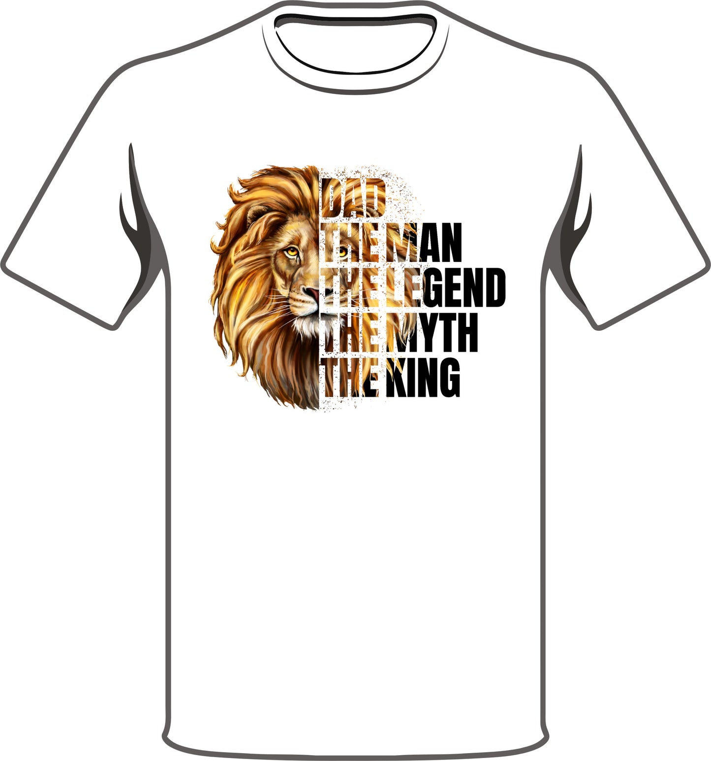 Lion, Dad the Legend T-Shirt